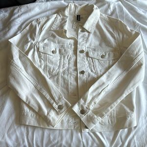 White Denim Jacket